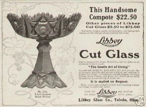 Libbey Cut Glass 1905