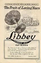 Libbey 1907 Ad