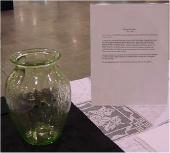 Glass donated in memory of Tom Herr