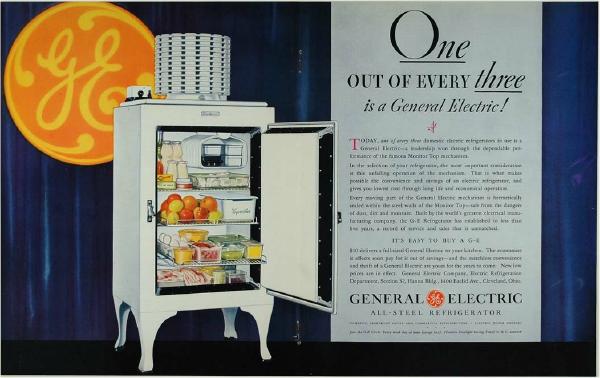 GE Refrigerator 1931