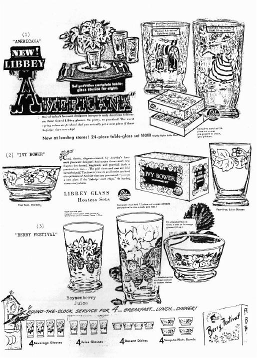 Libbey 1947 ads