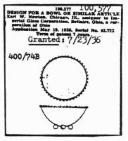 Bowl patent