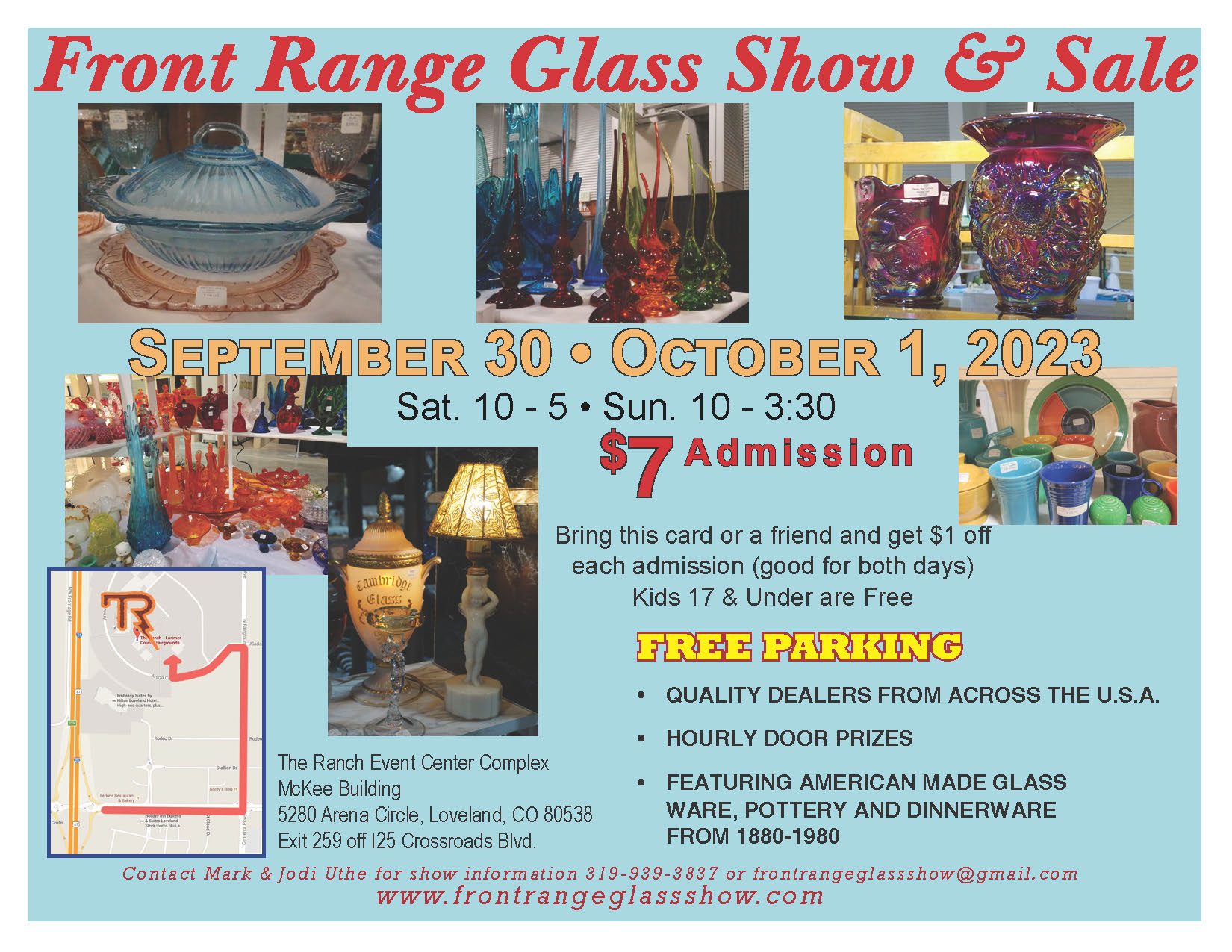 NDGA Glass Show Calendar